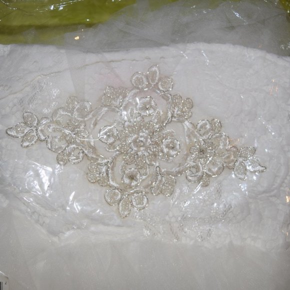 Think Pink Bows Off White Mia Dress ~Size 3 - Picture 4 of 5